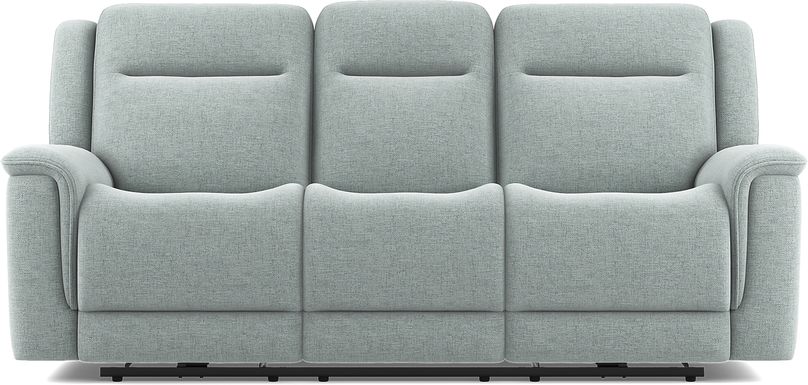 Meadow Park Seafoam Reclining Sofa