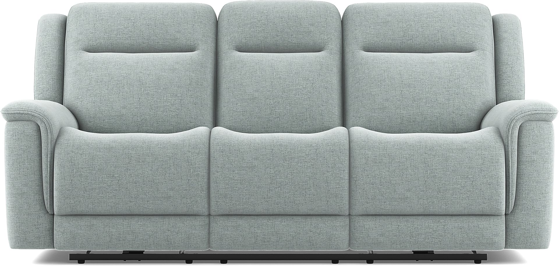 Meadow Park Seafoam 5 Pc Reclining Living Room - Image 2