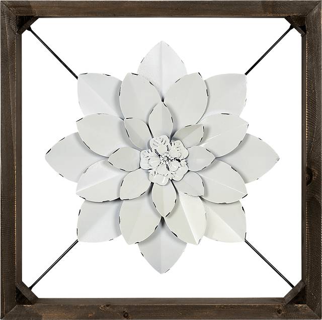 Meadowyork White Wall Decor - Thumbnail - Image 1