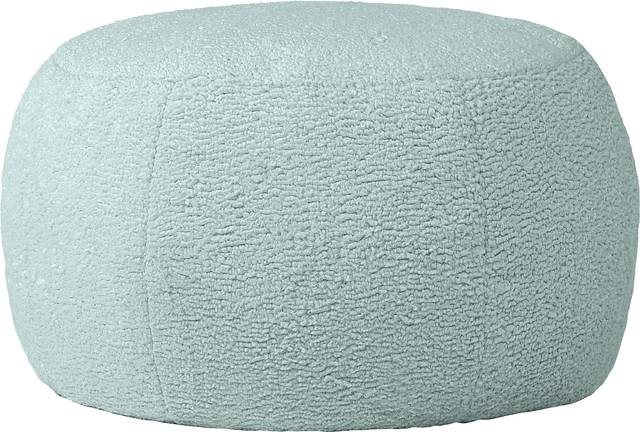Meashi Green Shealing Pouf - Thumbnail - Image 1