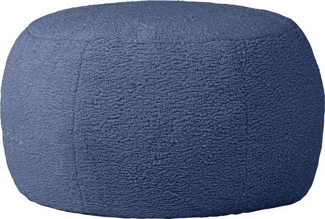 Meashi Indigo Shealing Pouf - Thumbnail - Image 1