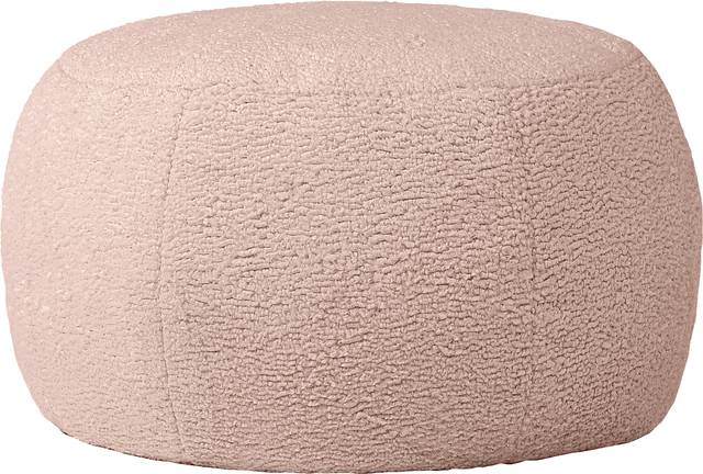 Meashi Pink Shealing Pouf - Thumbnail - Image 1