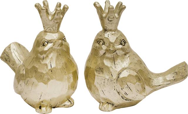 Mecklenberg Gold Figurine, Set of 2 - Thumbnail - Image 1