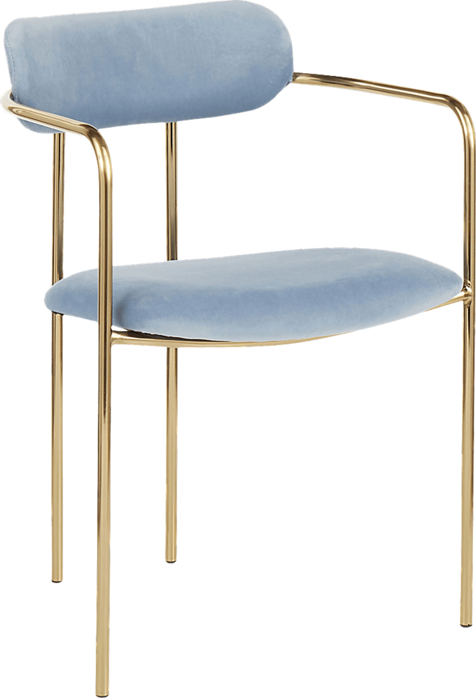 Meckling Blue Arm Chair, Set of 2 - Image 2