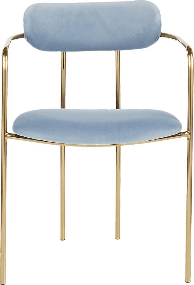Meckling Blue Arm Chair, Set of 2 - Thumbnail - Image 6