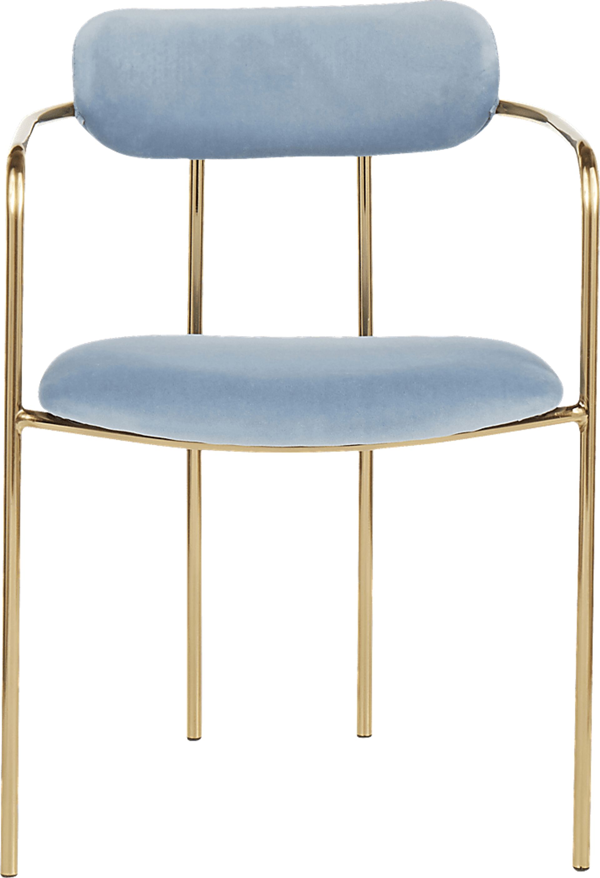 Meckling Blue Arm Chair, Set of 2 - Image 6