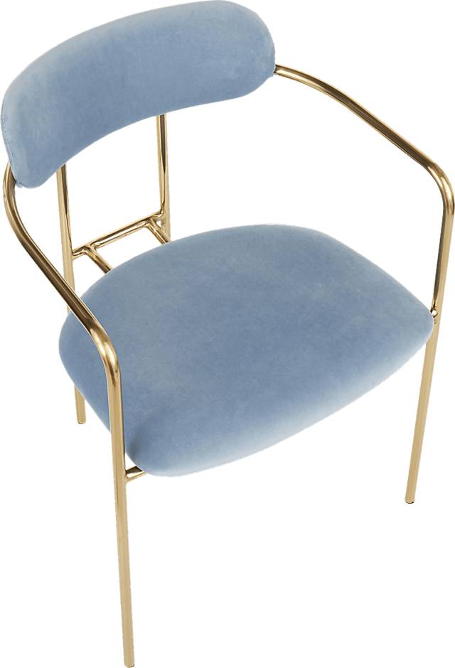 Meckling Blue Arm Chair, Set of 2 - Thumbnail - Image 7