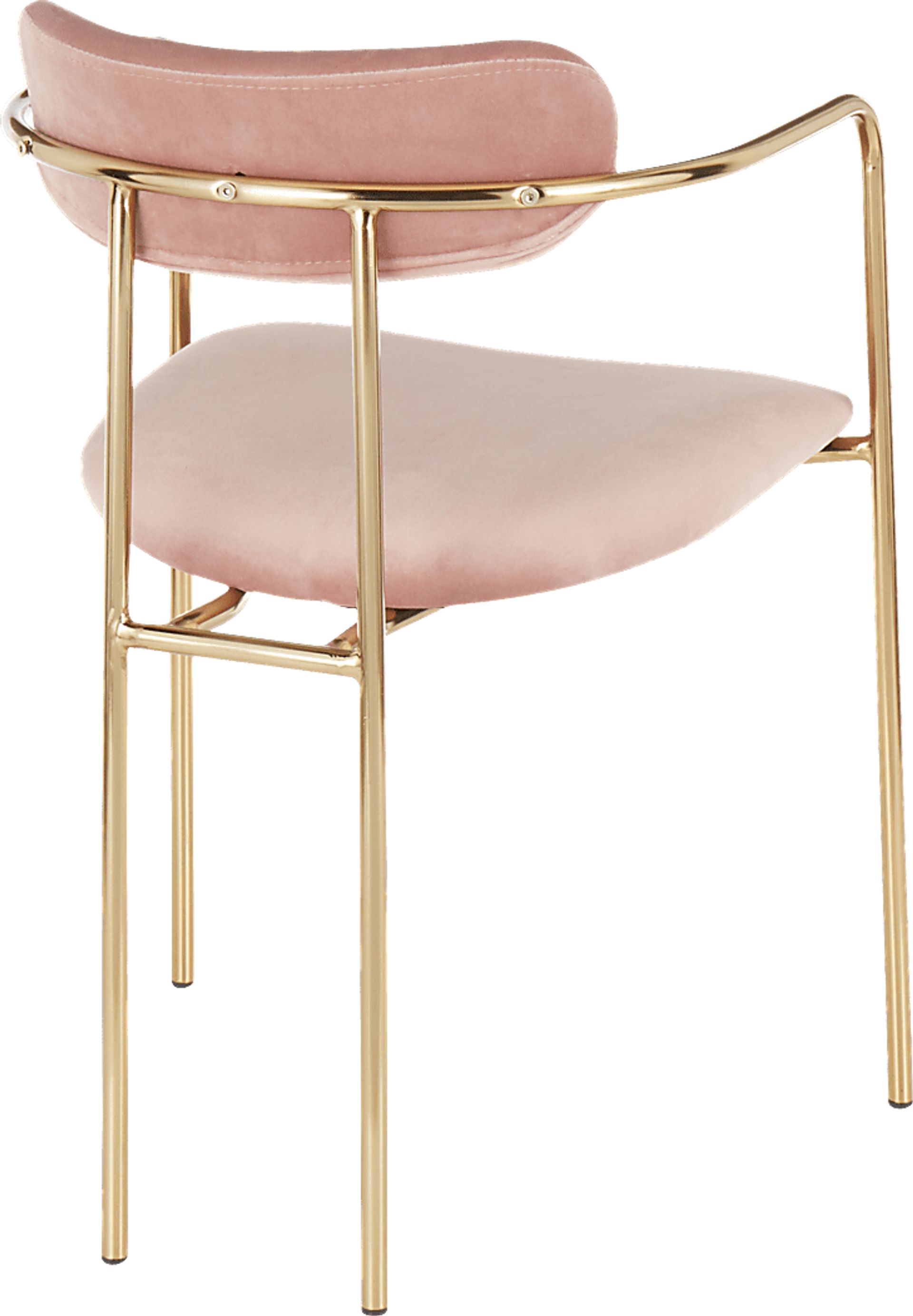 Meckling Pink Arm Chair, Set of 2 - Image 4