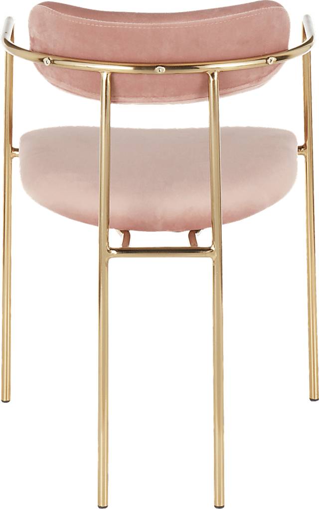 Meckling Pink Arm Chair, Set of 2 - Thumbnail - Image 5