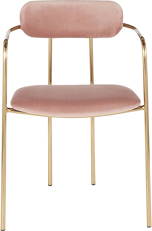 Meckling Pink Arm Chair, Set of 2 - Thumbnail - Image 6