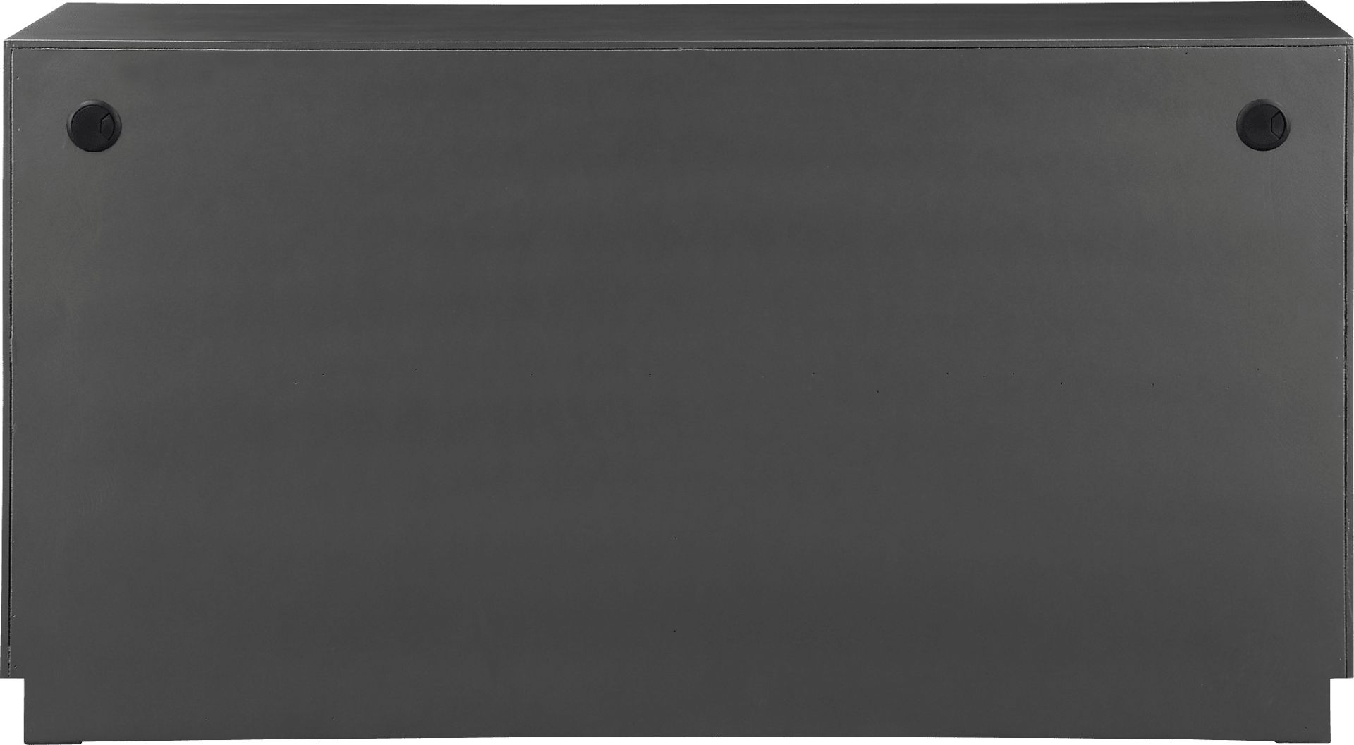 Medellian Gray 4 Door Accent Cabinet - Image 5