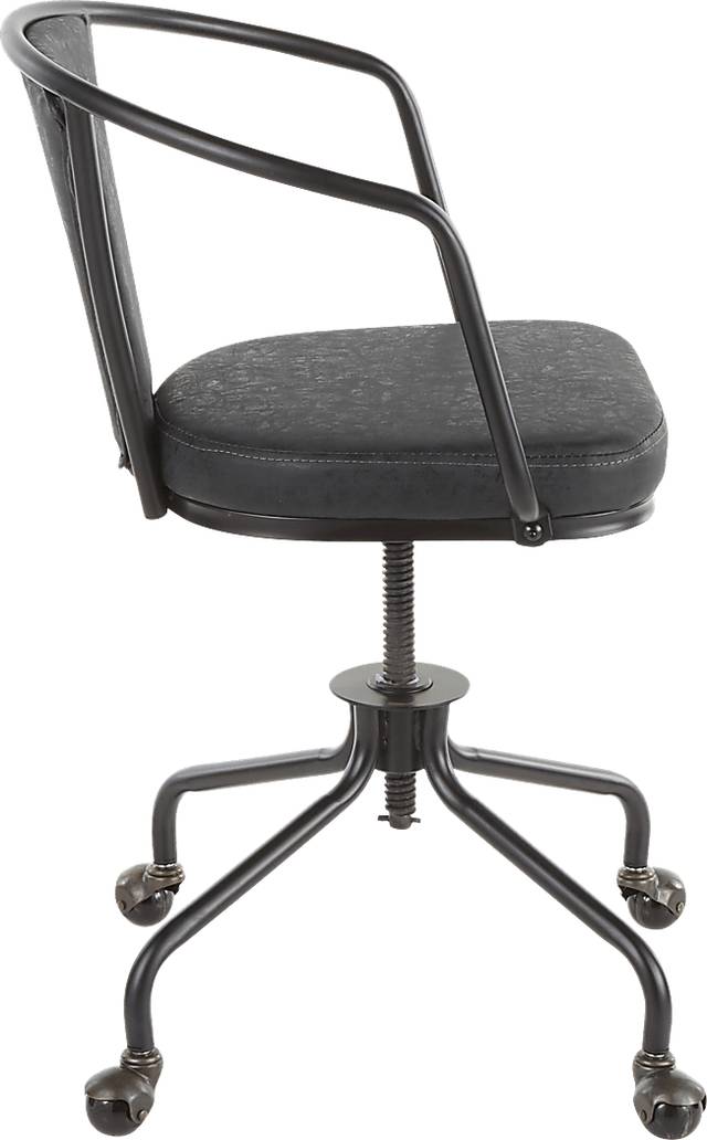 Mediamolle Gray Office Chair - Thumbnail - Image 2