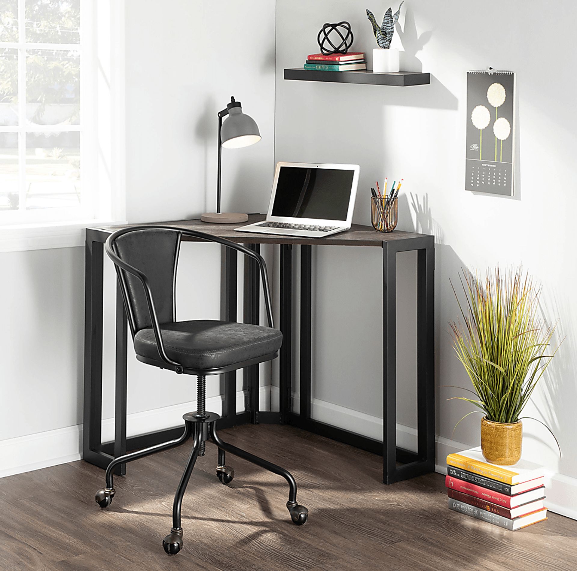 Mediamolle Gray Office Chair - Image 9