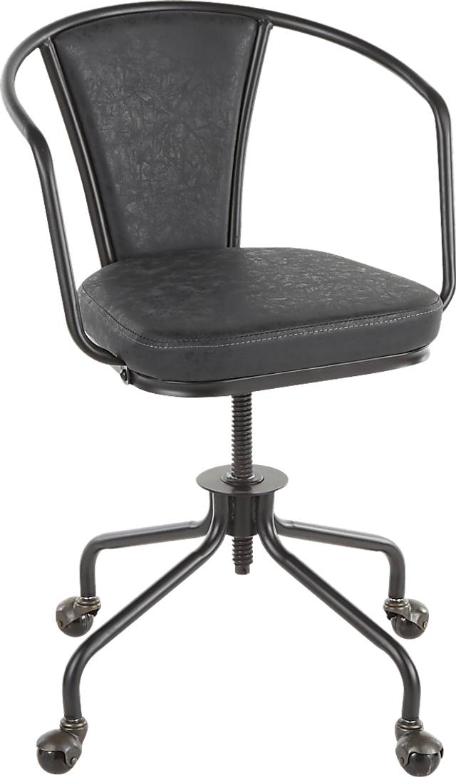 Mediamolle Gray Office Chair - Thumbnail - Image 1