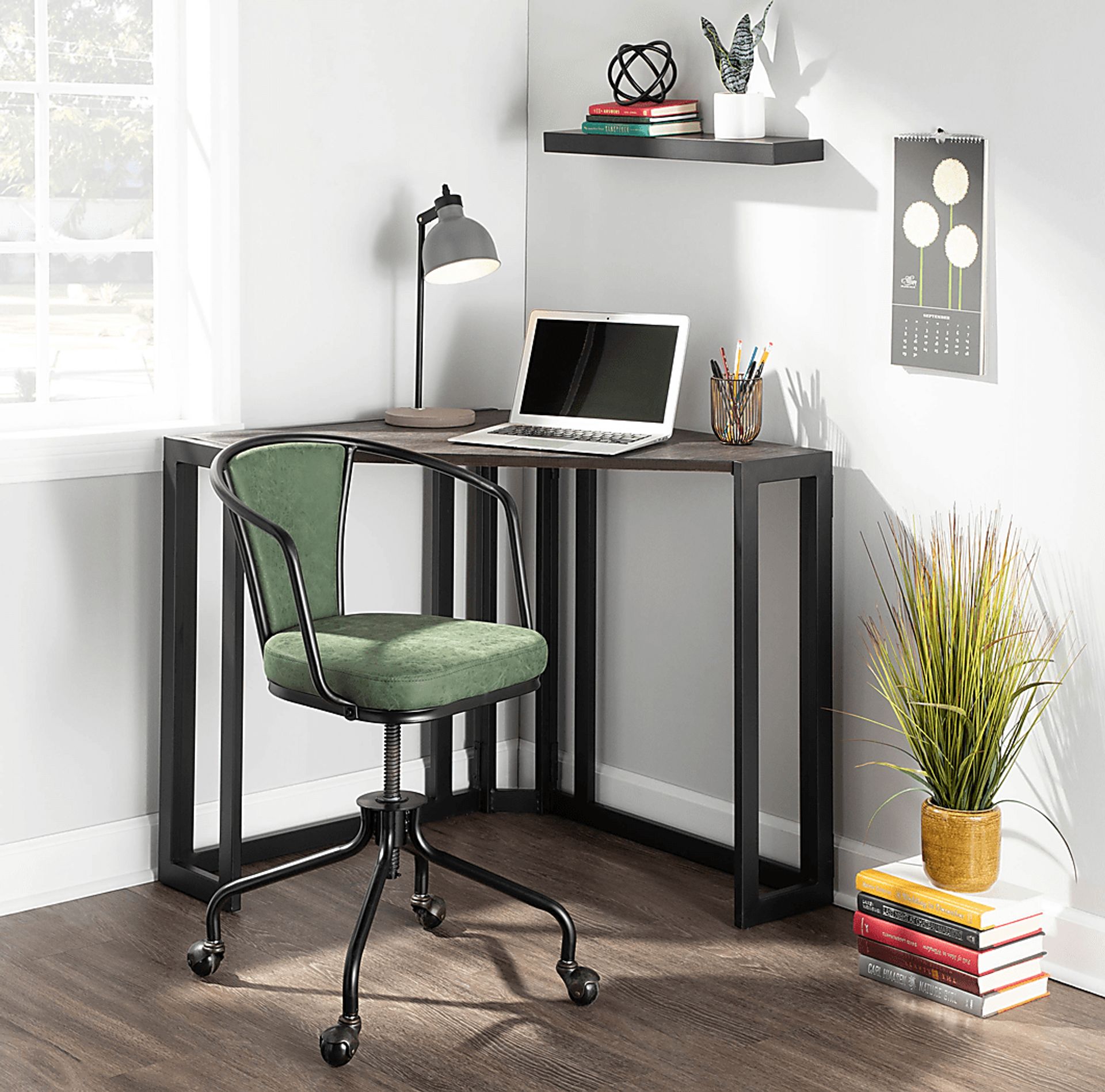 Mediamolle Green Office Chair - Image 8