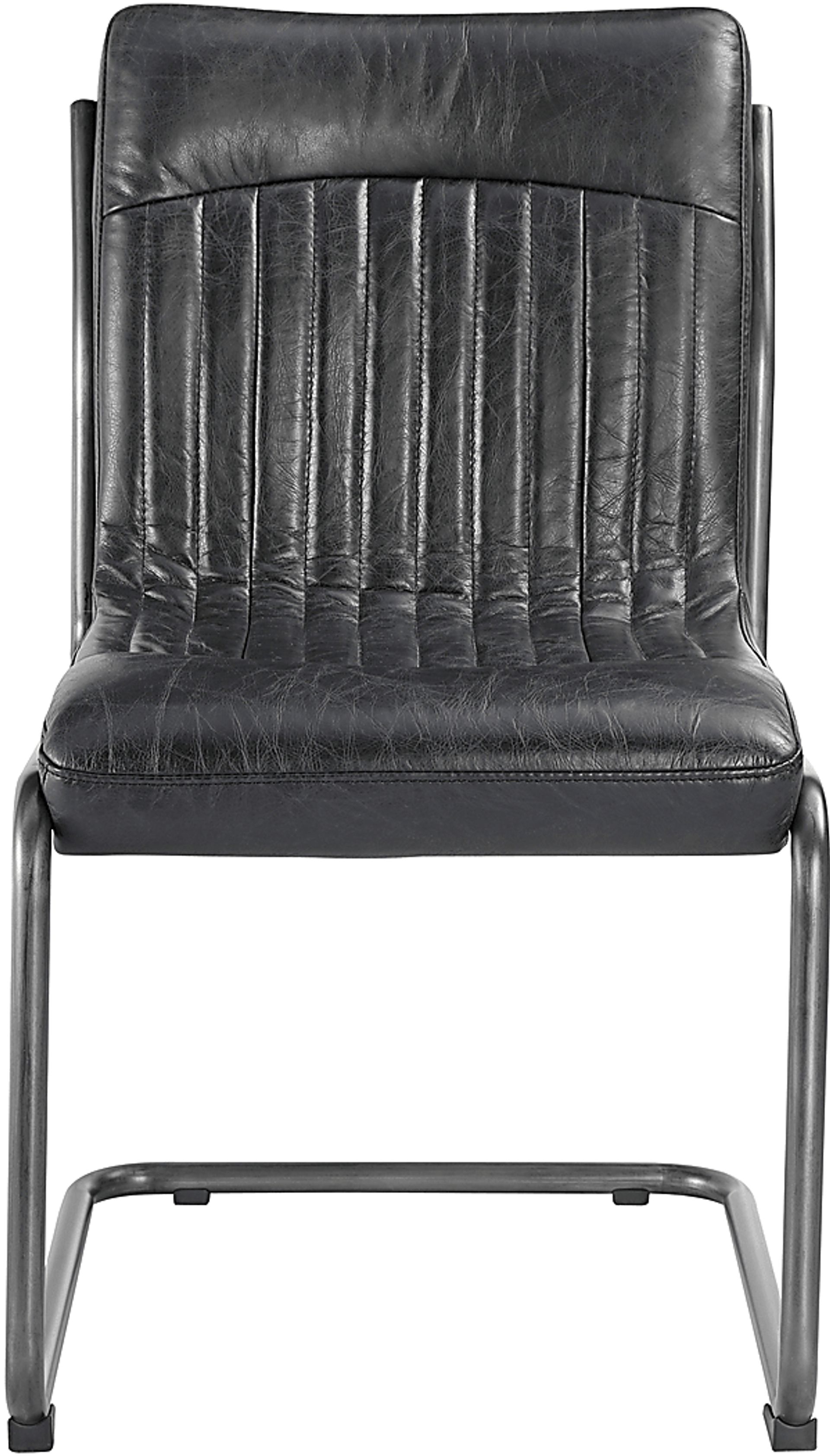 Medill Black Side Chair, Set of 2 - Image 2