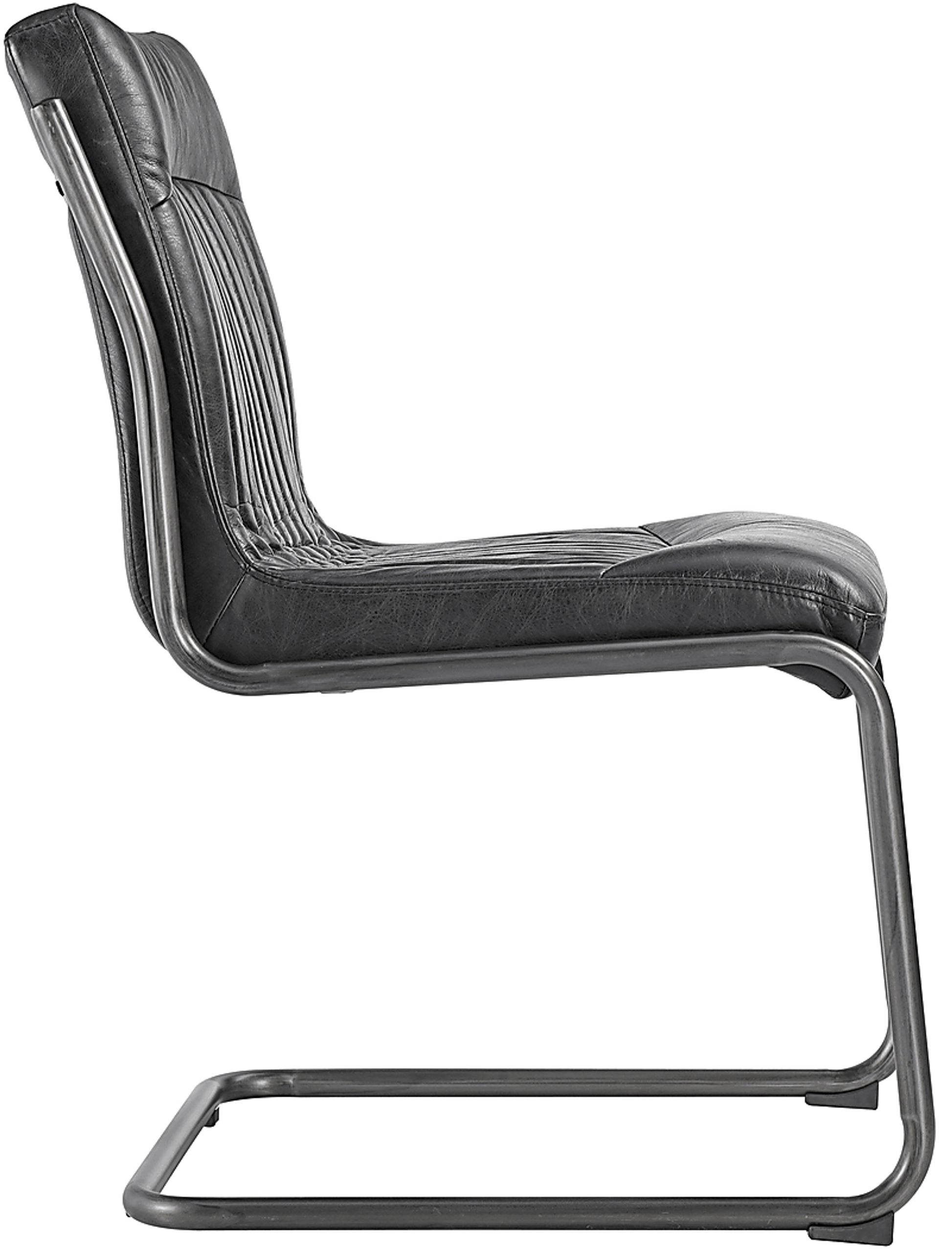 Medill Black Side Chair, Set of 2 - Image 3