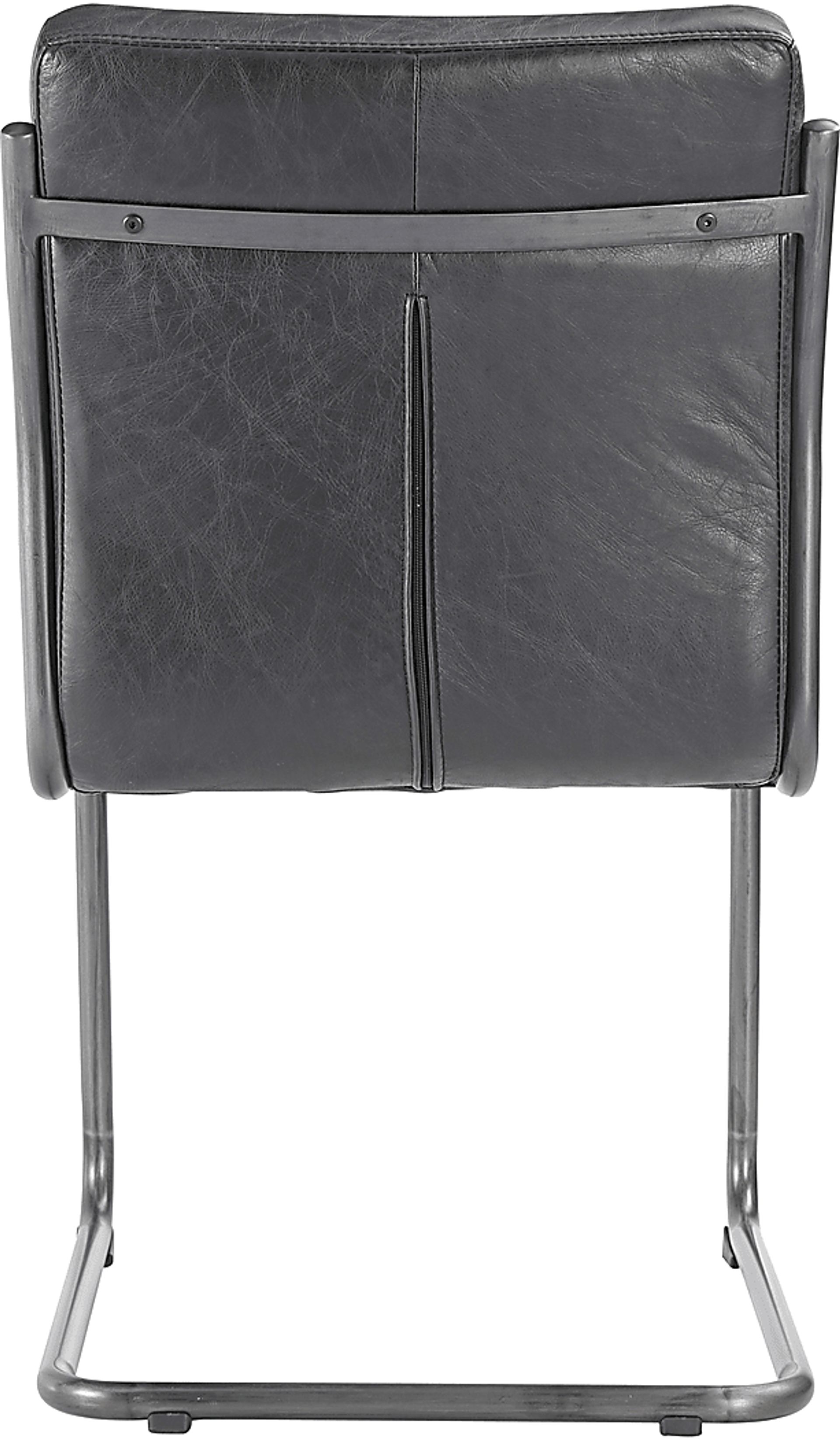 Medill Black Side Chair, Set of 2 - Image 4