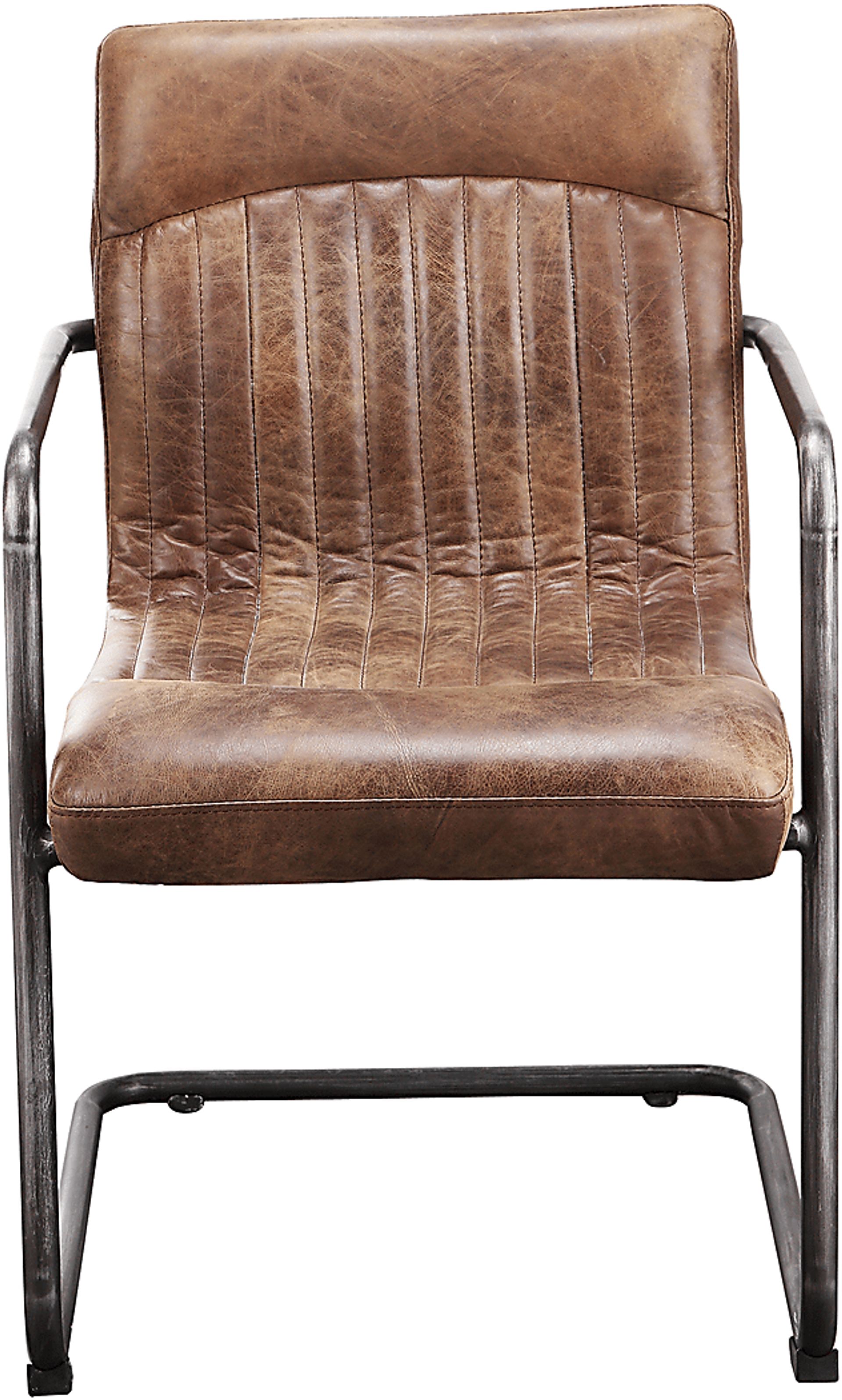 Medill Brown Arm Chair, Set of 2 - Image 2