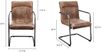 Medill Brown Arm Chair, Set of 2