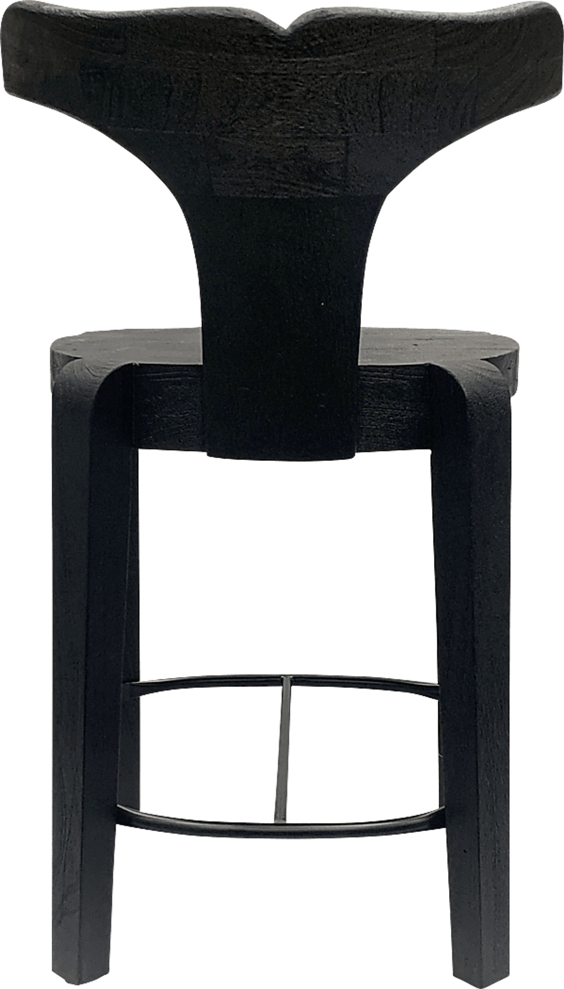 Meding Black Counter Height Stool - Image 3