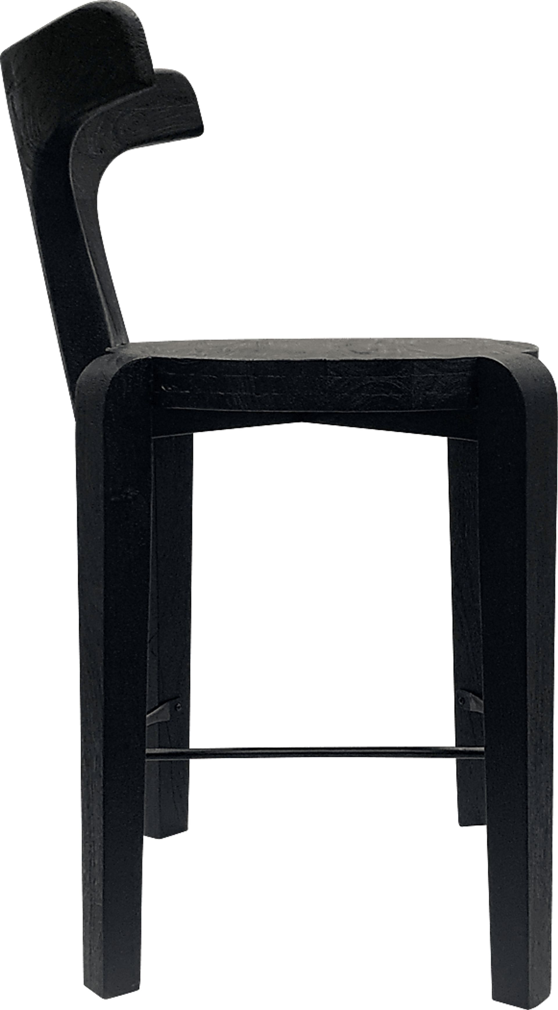 Meding Black Counter Height Stool - Image 4