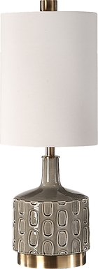 Medwell Alley Gray Lamp