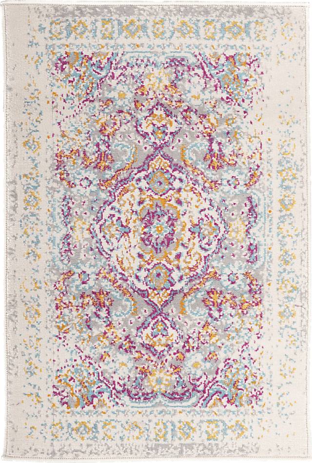 Meelan Gray 2' x 3' Rug - Thumbnail - Image 1