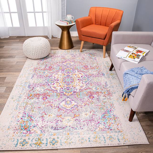 Meelan Gray 8' x 10' Rug - Thumbnail - Image 4