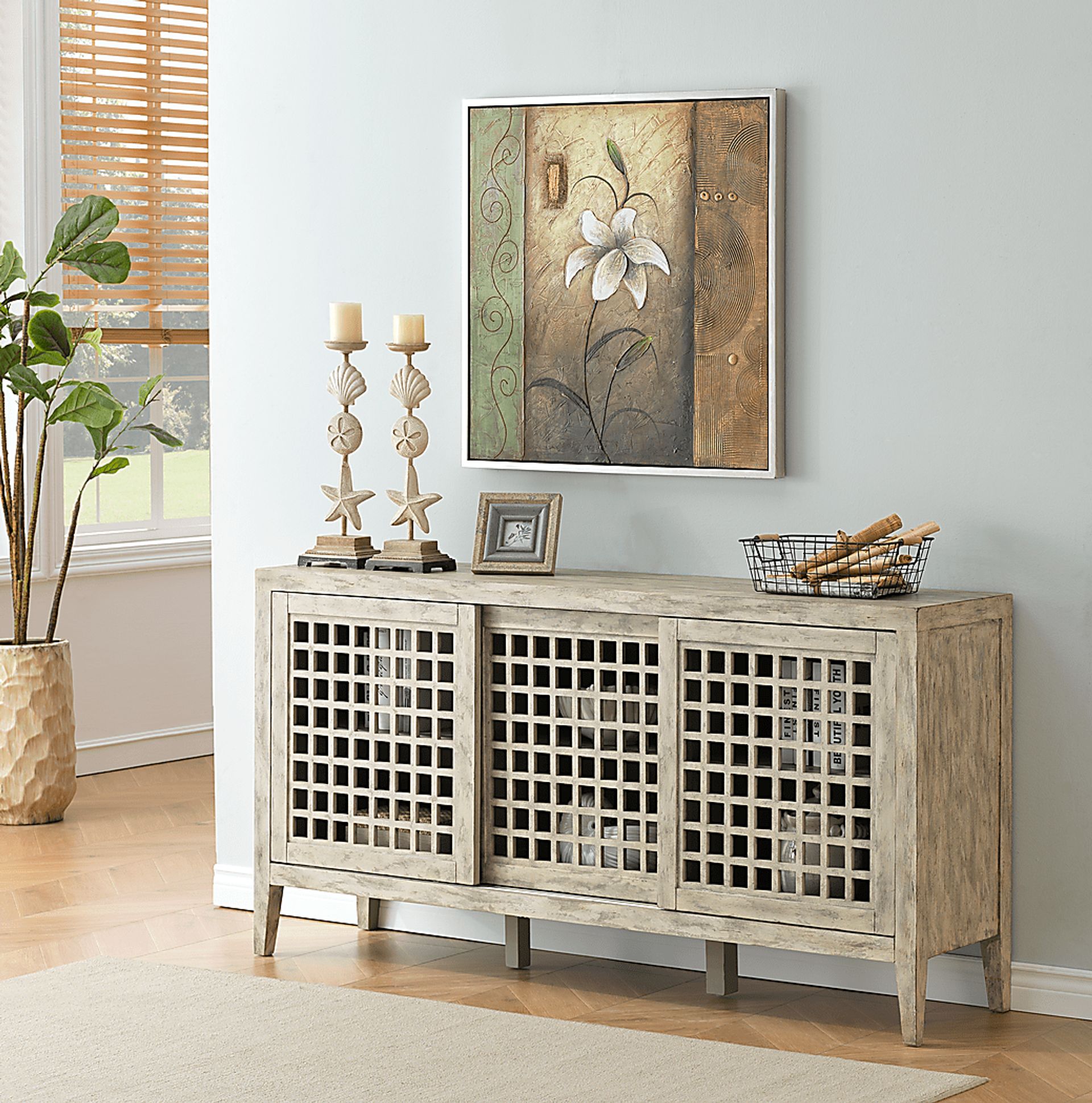 Meganwood Brown Accent Cabinet - Image 2