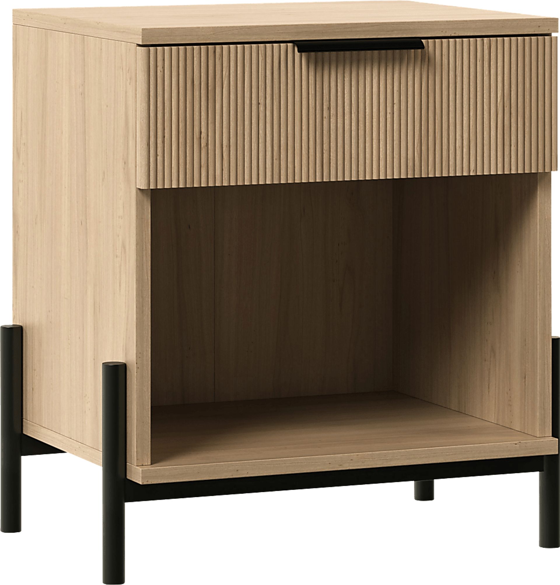Megary Oak Nightstand - Image 2