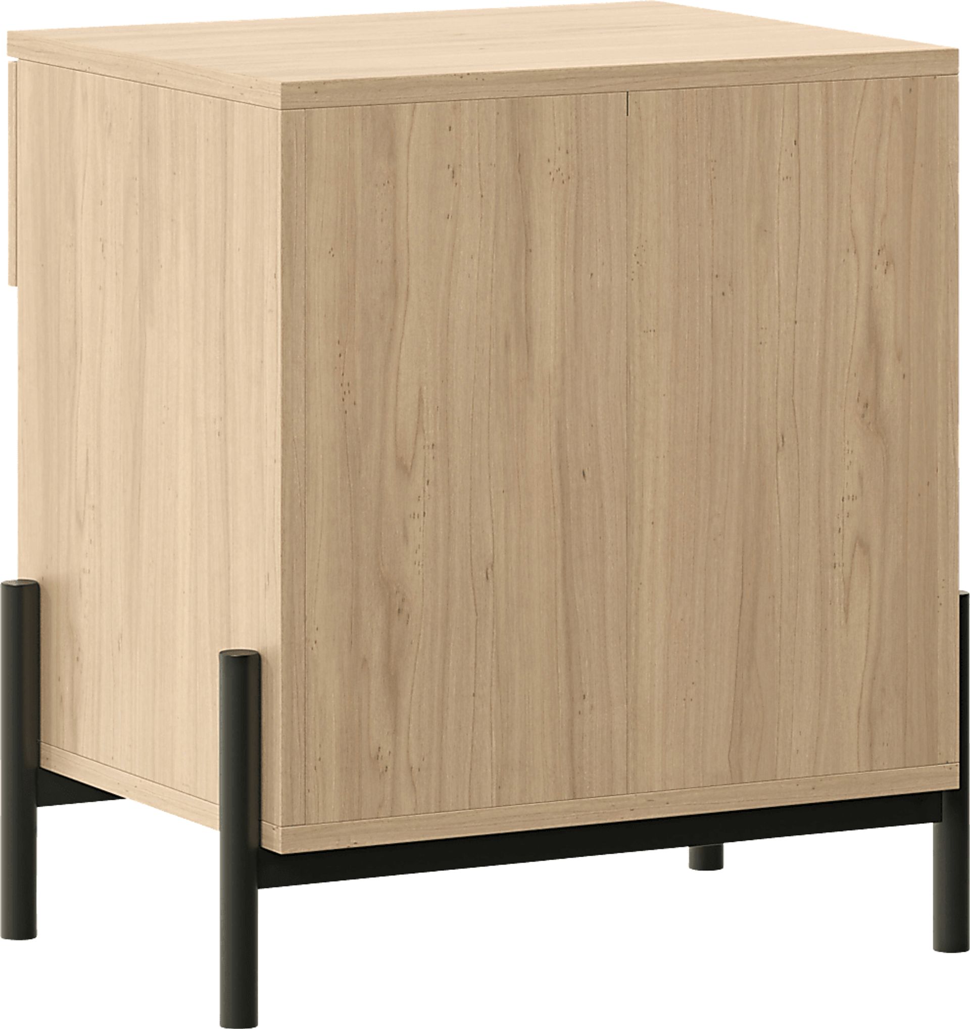 Megary Oak Nightstand - Image 3