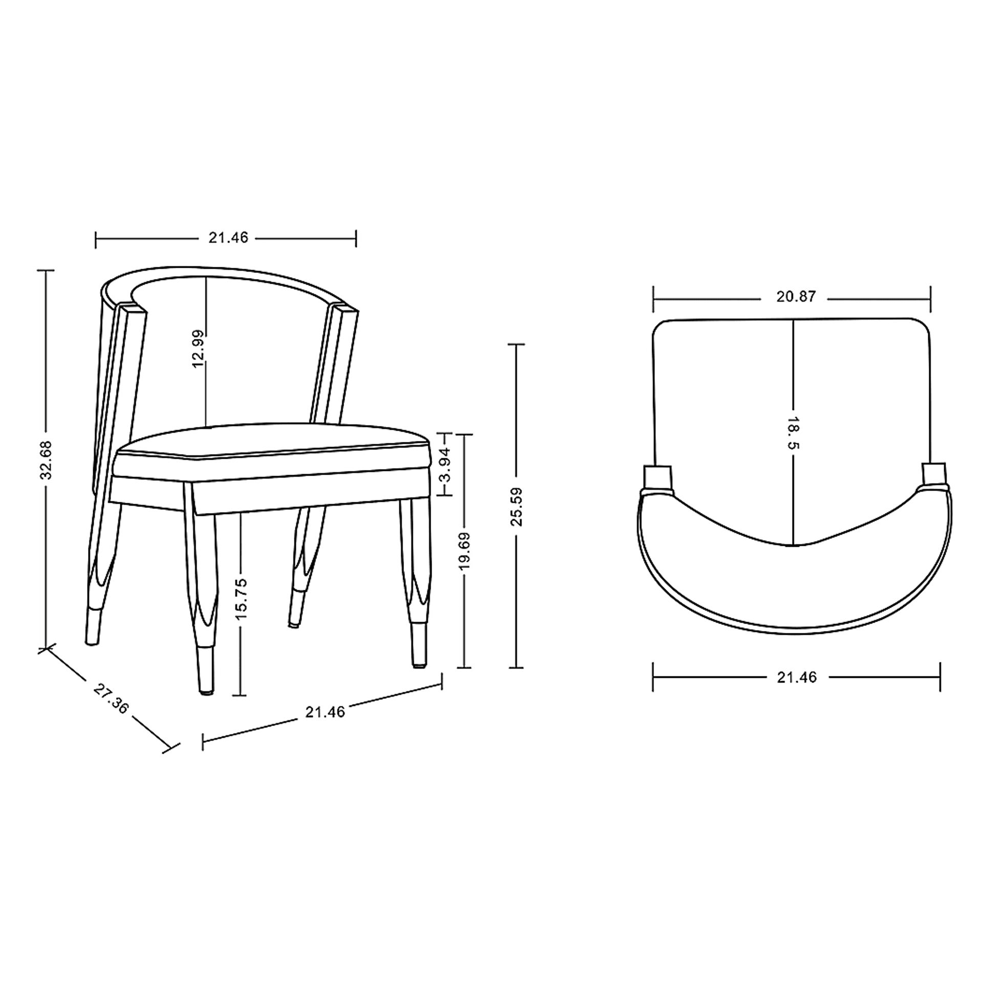 Megonko Gray Arm Chair - Image 10