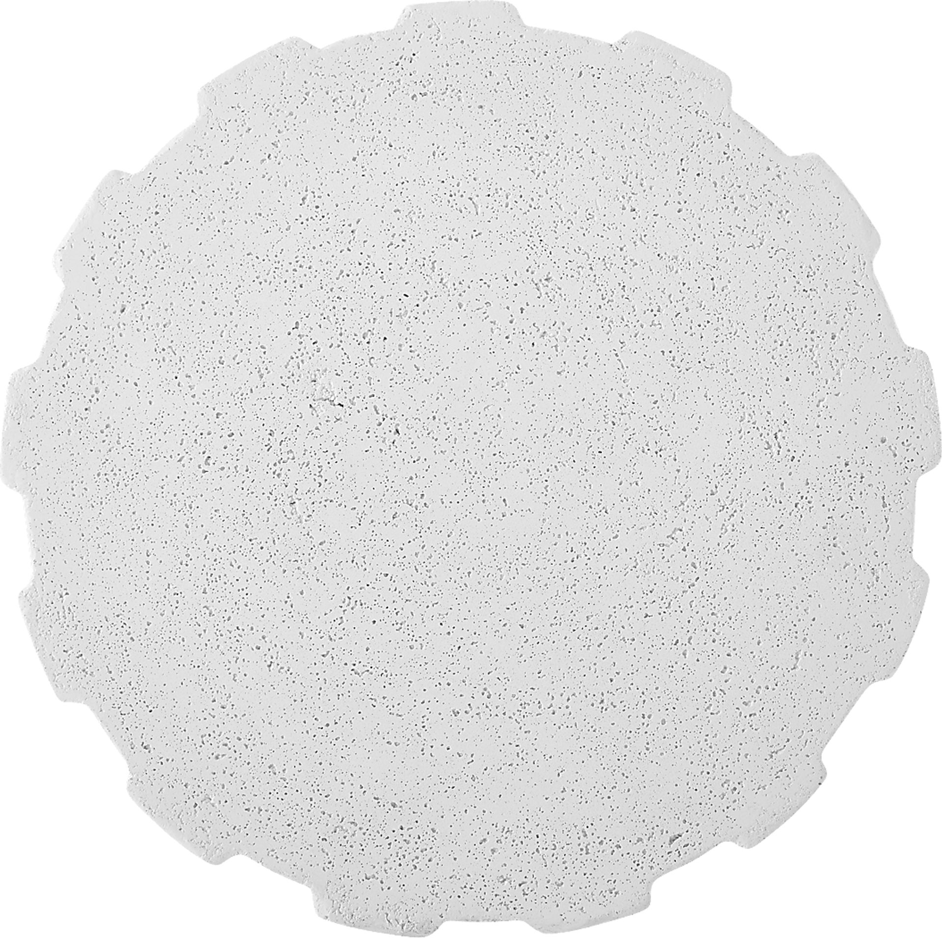 Mehedi White Outdoor End Table - Image 4