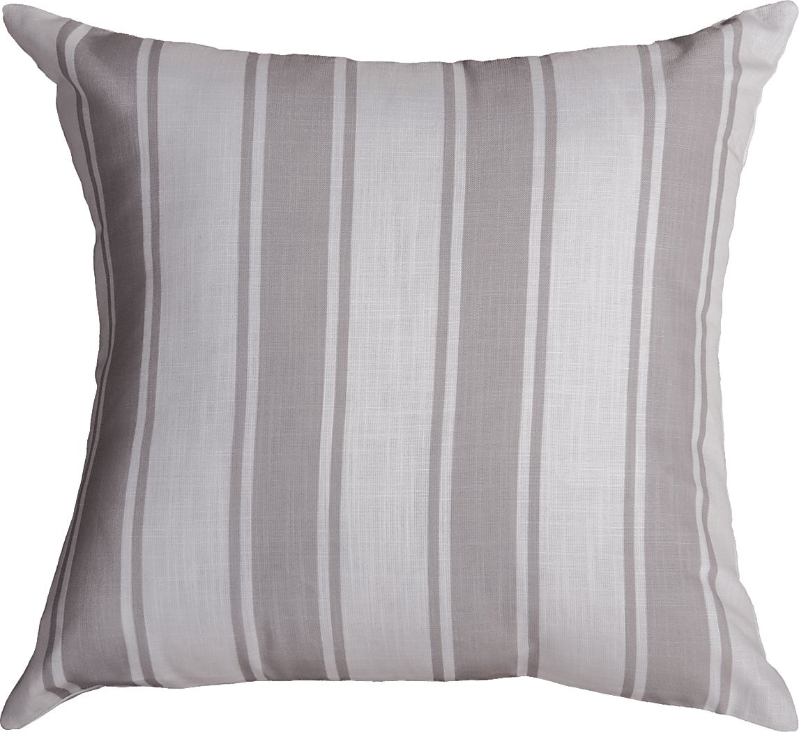 Mehis Gray Indoor/Outdoor Accent Pillow