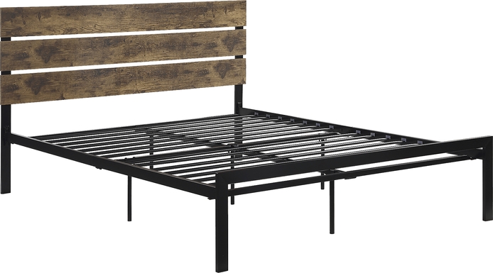 Meigs Brown Full Platform Bed