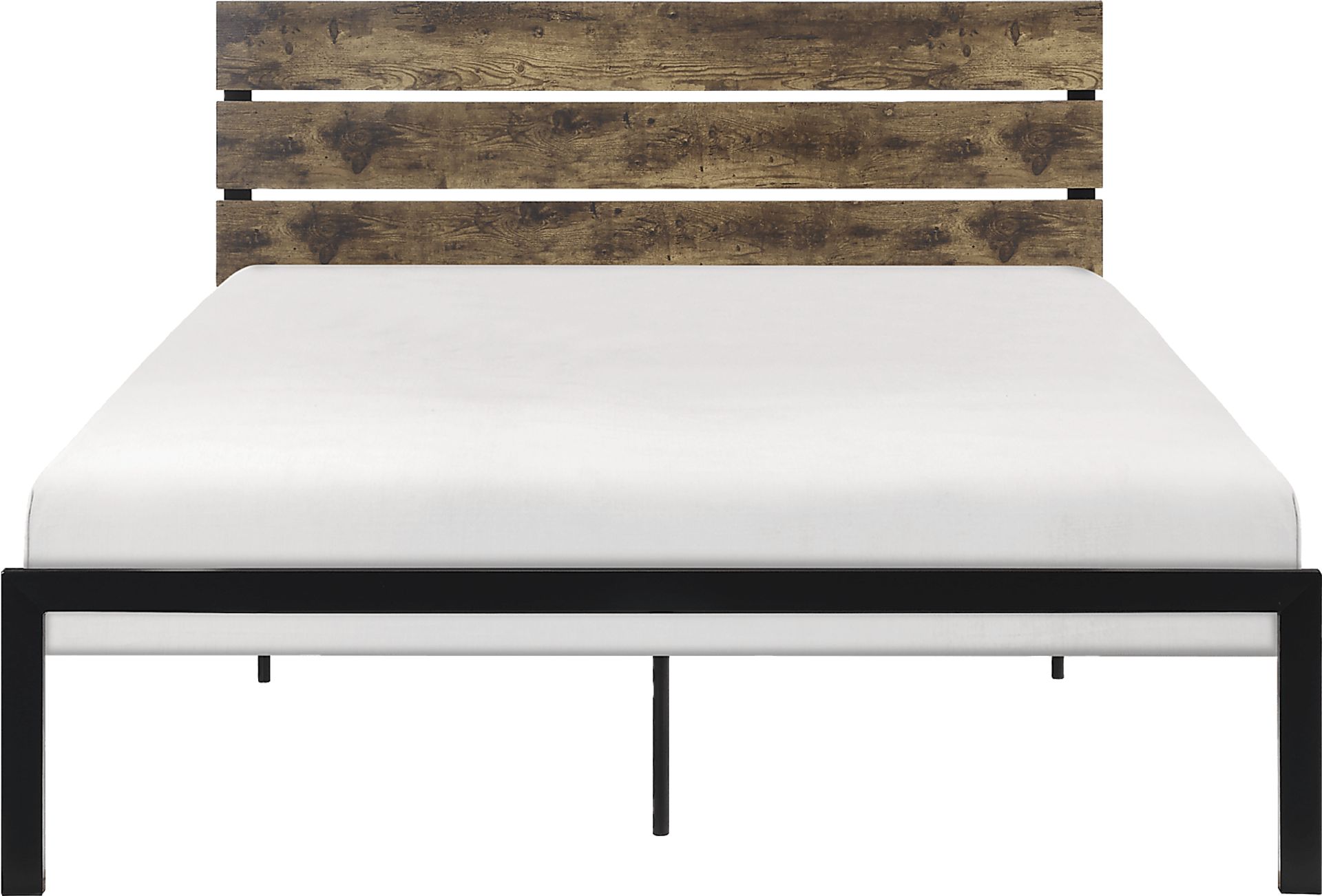 Meigs Brown Queen Platform Bed - Image 4