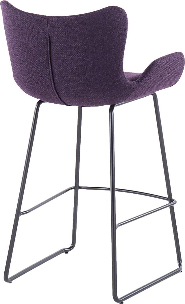 Meinhard Purple Counter Height Stool, Set of 2 - Thumbnail - Image 4