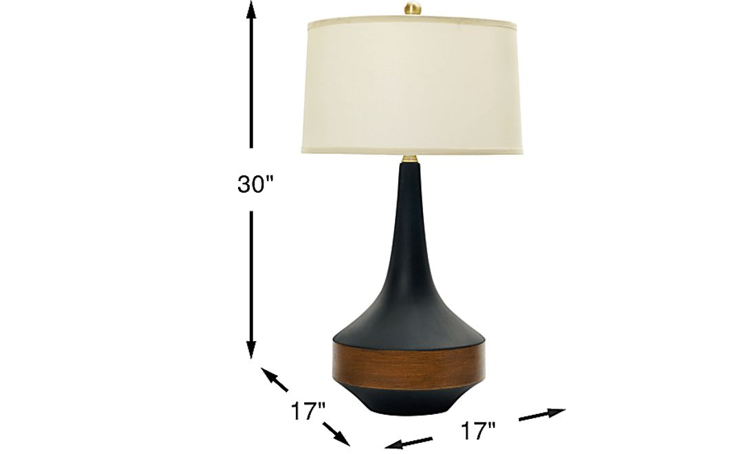 Meisner Black Table Lamp