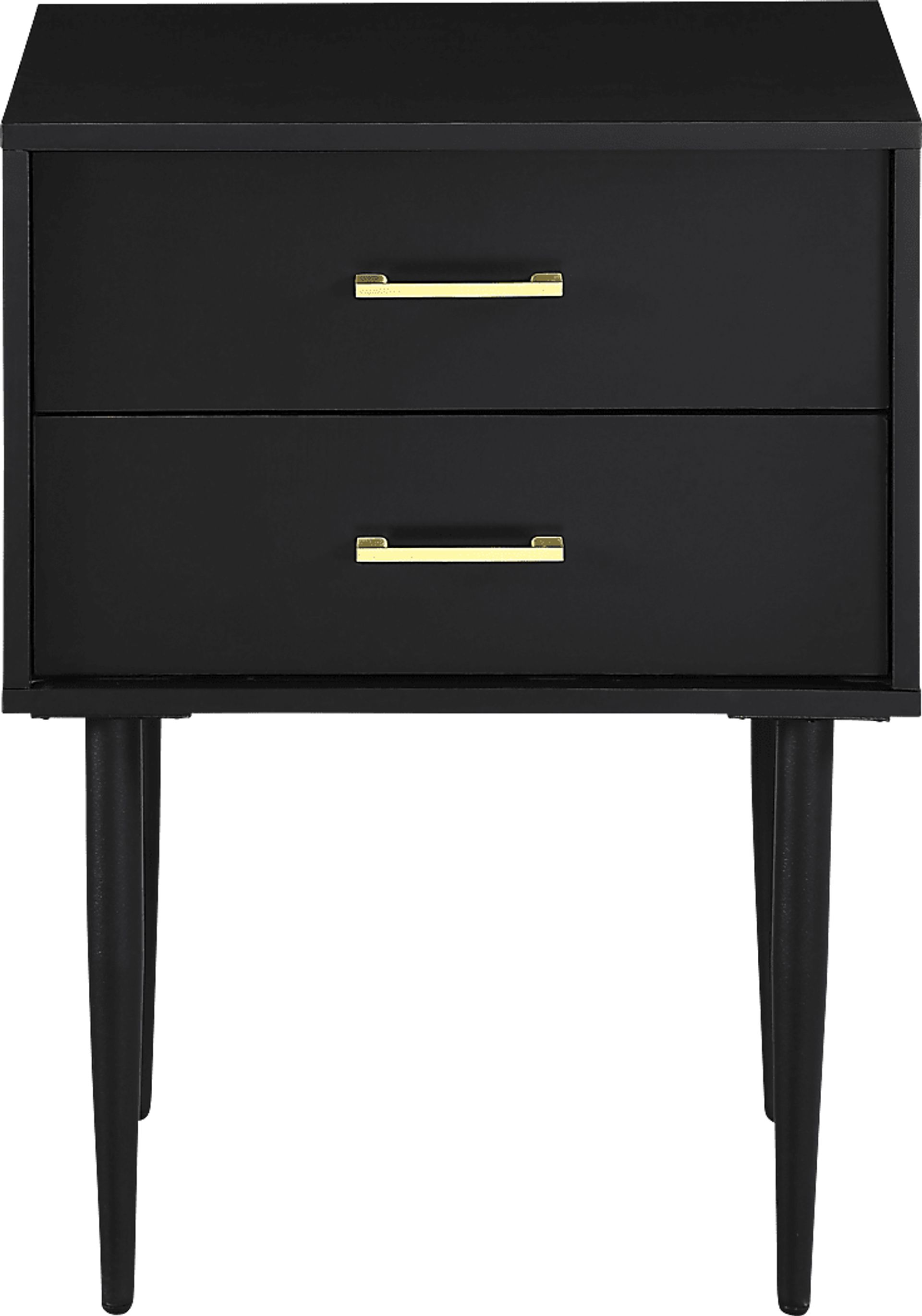 Meissen Black Nightstand - Image 4