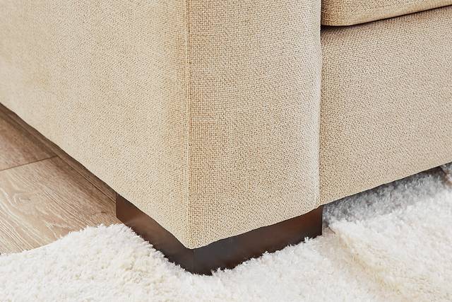 Melbourne Beige Loveseat - Thumbnail - Image 4