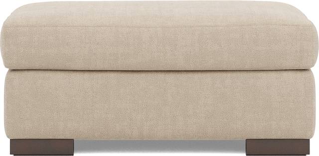Melbourne Beige Ottoman - Thumbnail - Image 2