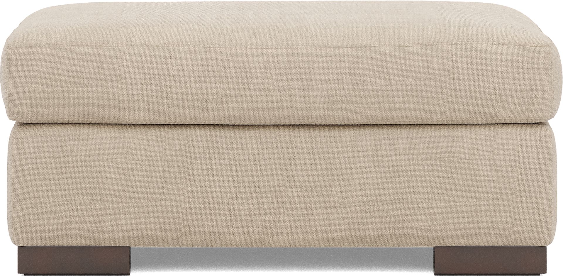 Melbourne Beige Ottoman - Image 2
