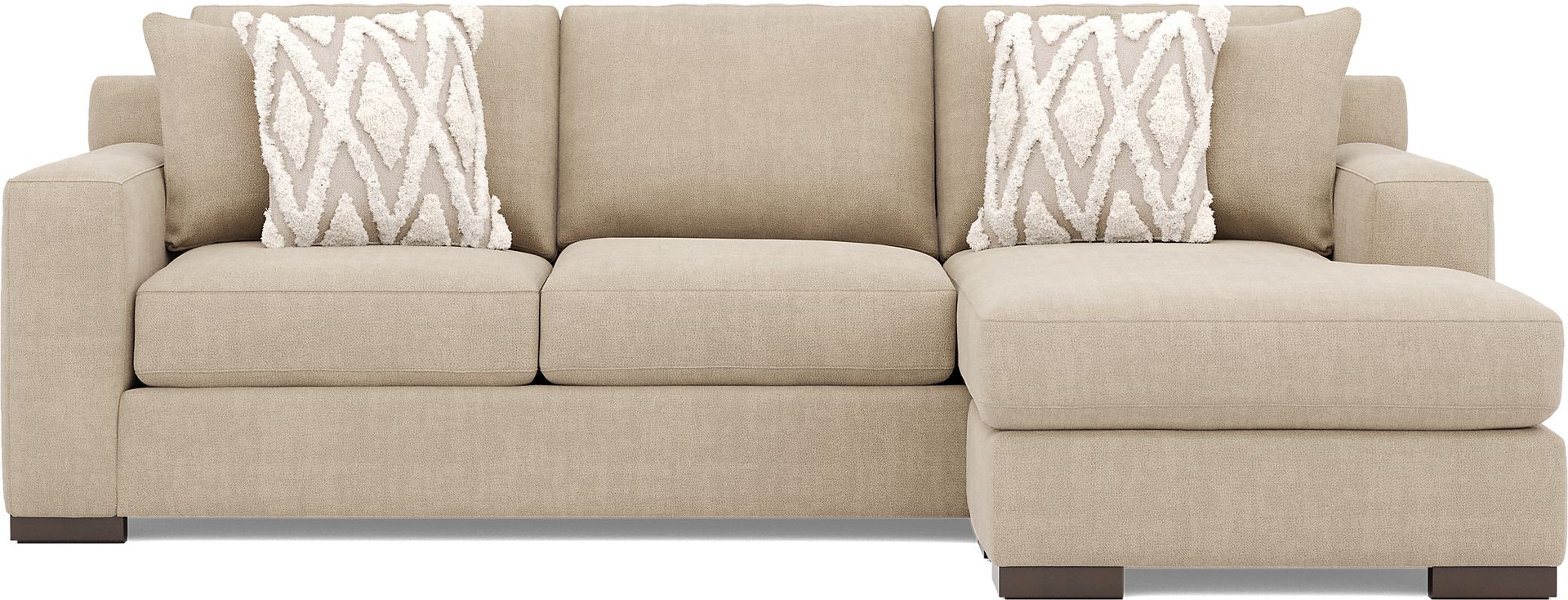 Melbourne Beige 4 Pc Sectional Living Room - Image 3