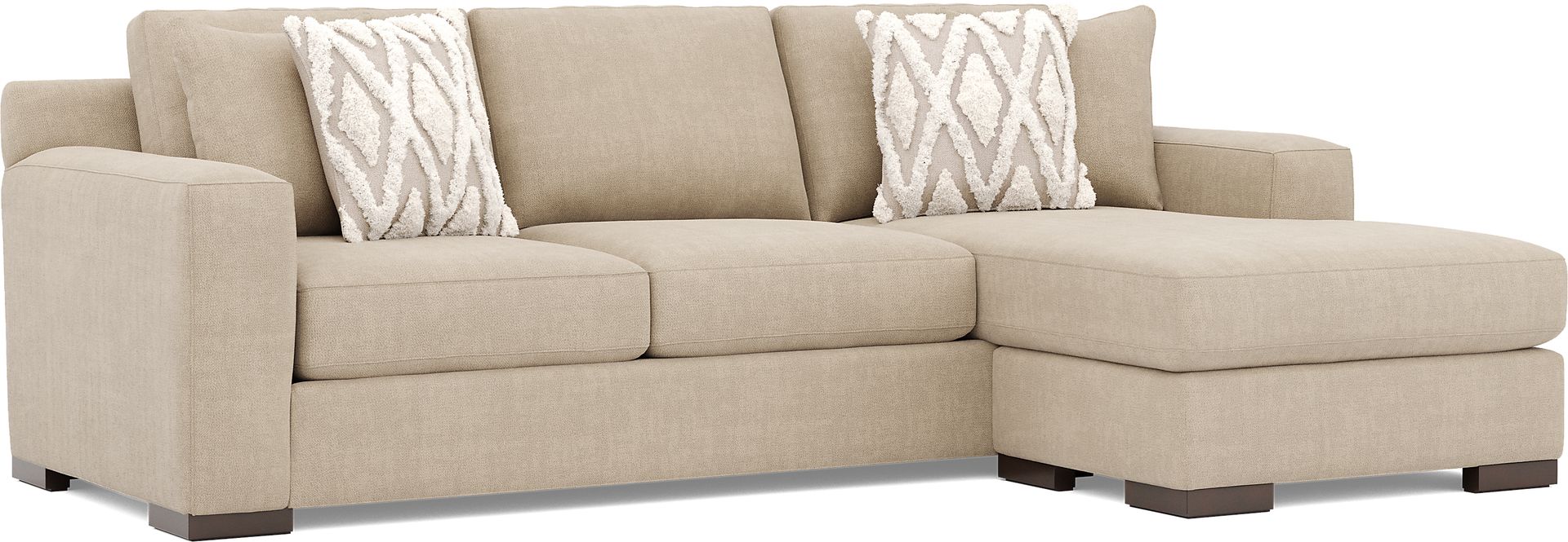 Melbourne Beige 4 Pc Sectional Living Room - Image 2