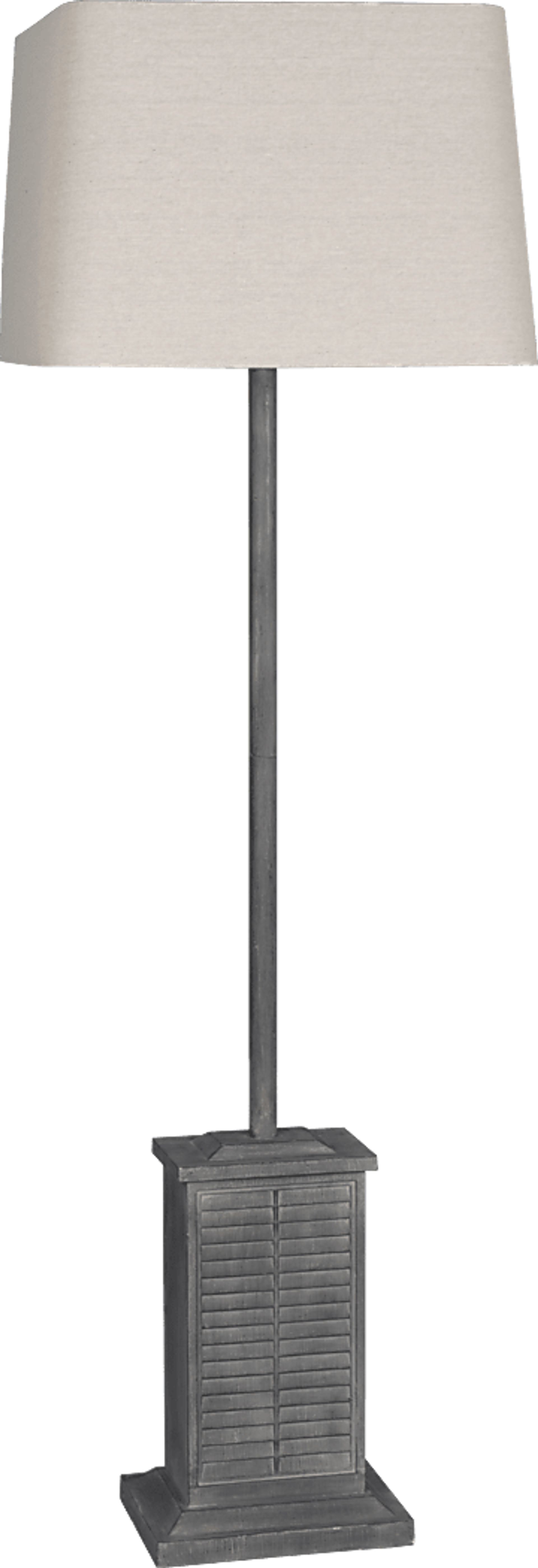 Melbourne Loft Gray Indoor/Outdoor Floor Lamp - Image 1