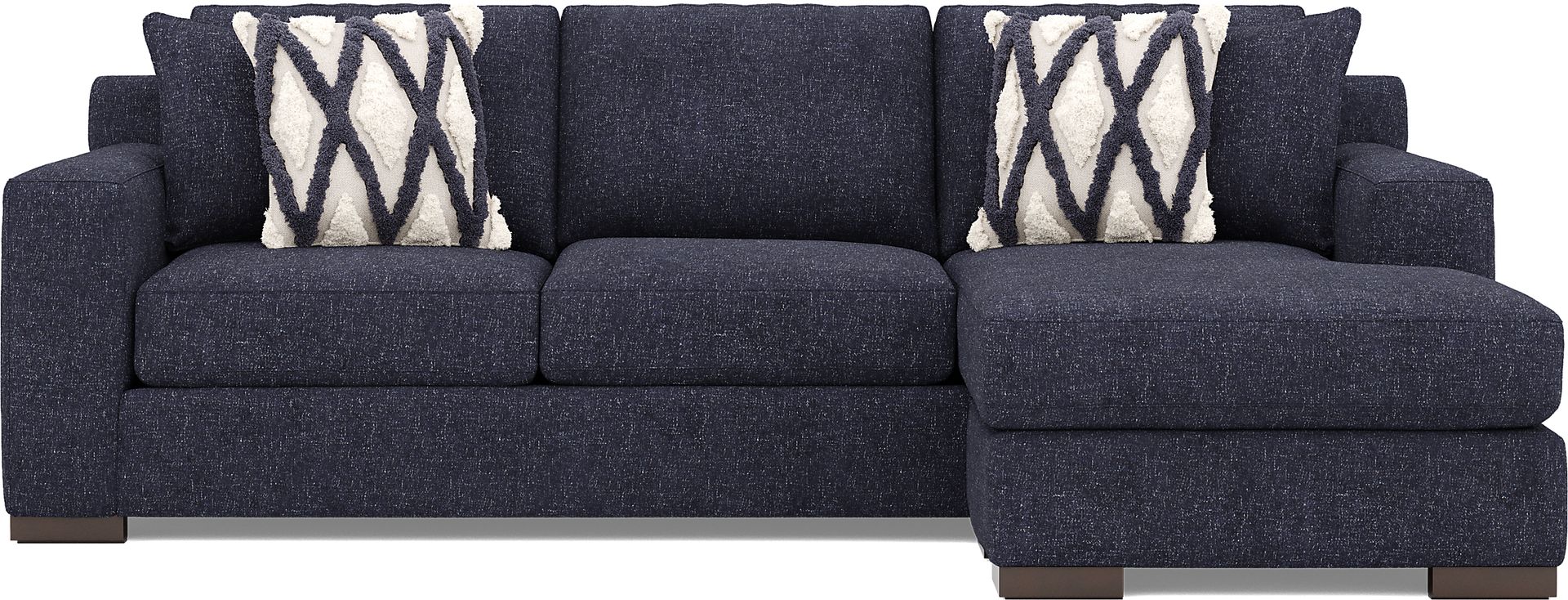 Melbourne Midnight 4 Pc Sectional Living Room - Image 3