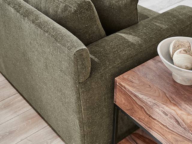 Melbourne Olive 7 Pc Living Room with Sleeper Sofa - Thumbnail - Image 6