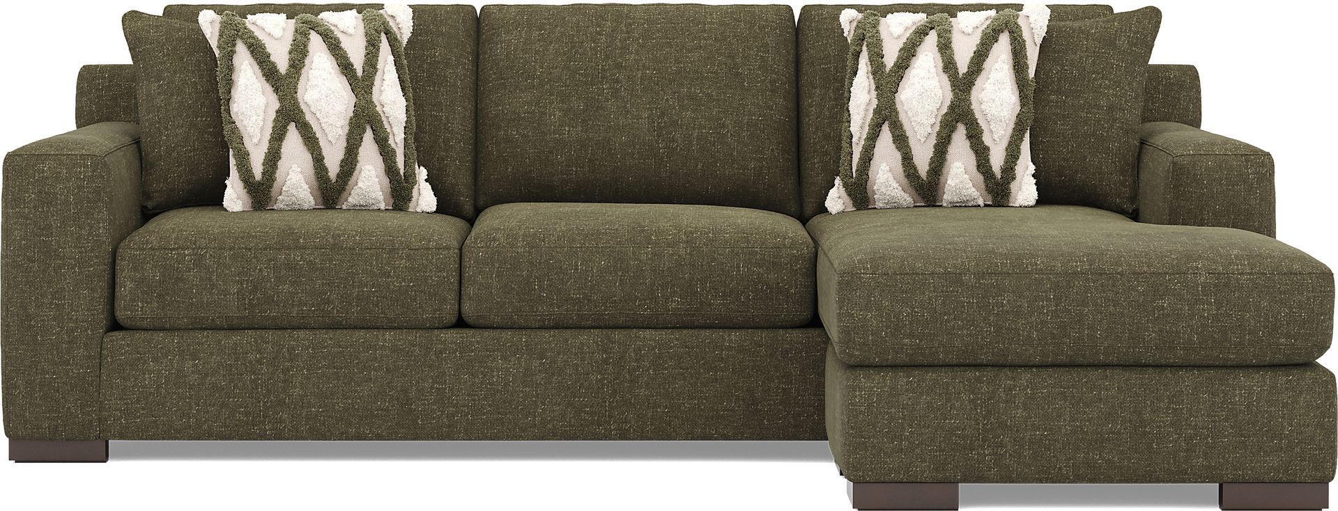 Melbourne Olive Sofa Chaise - Image 2