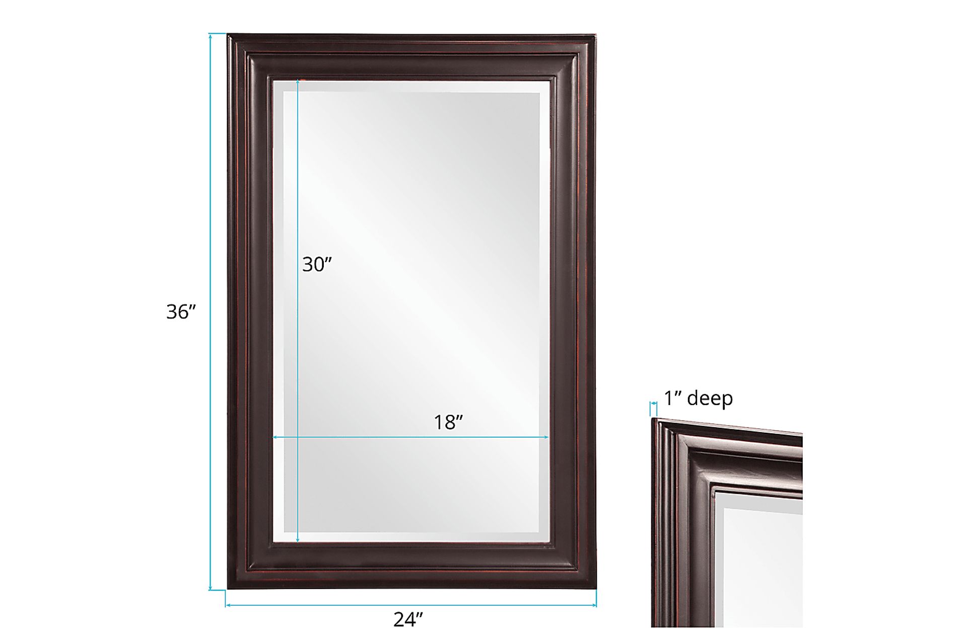 Meldred Bronze Mirror - Image 2